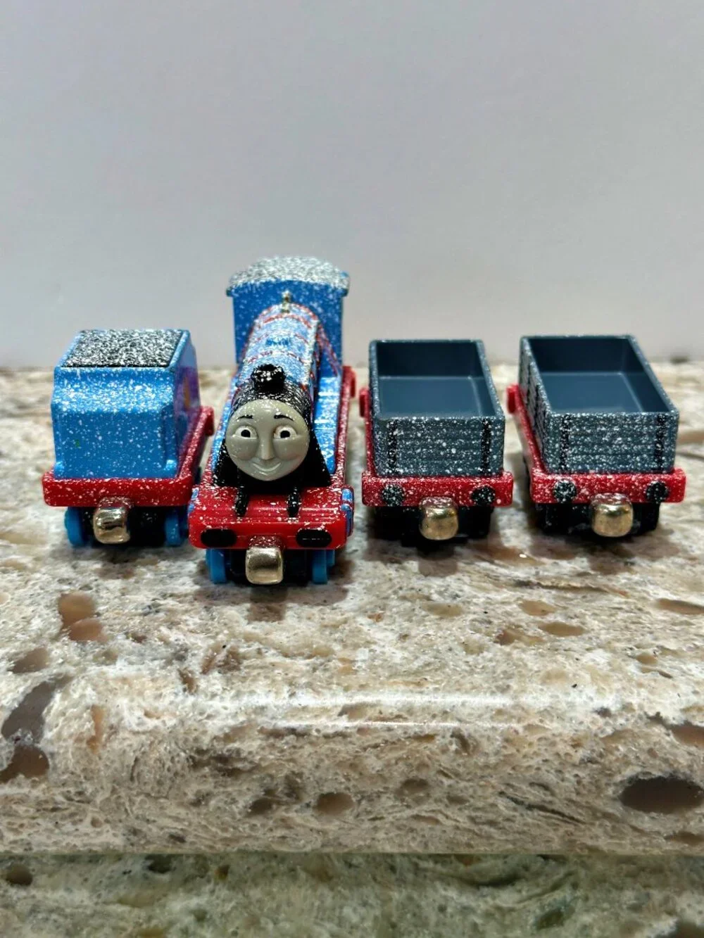 Thomas & Friends Gordons Snowy Special 4pc Set 2009 Take Along Diecast Mattel